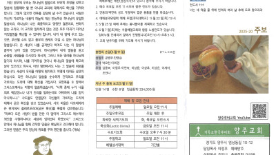 2025년 5월 18일 주보