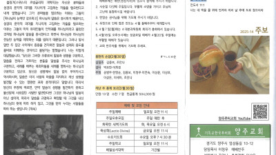 2025년 4월 6일 주보