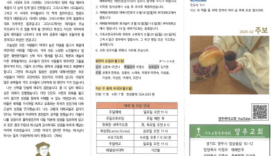 2025년 8월 10일 주보