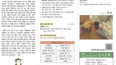 2025년 8월 24일 주보