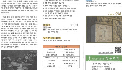 2024년 11월 3일 주보